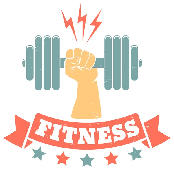 Logo klubu fitness — Wektor stockowy