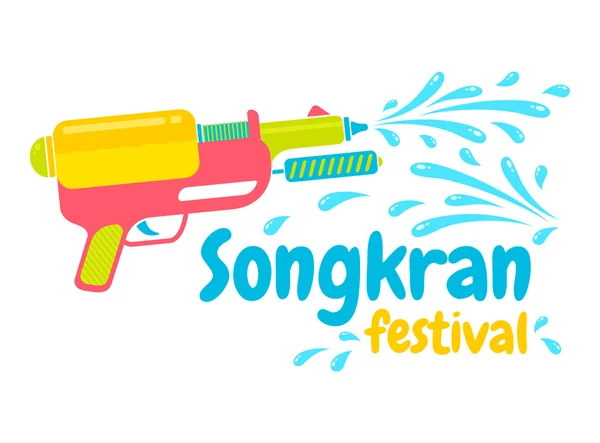 Logo pour Songkran — Image vectorielle