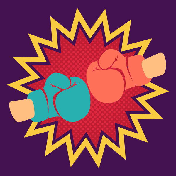  перчатки для бокса
