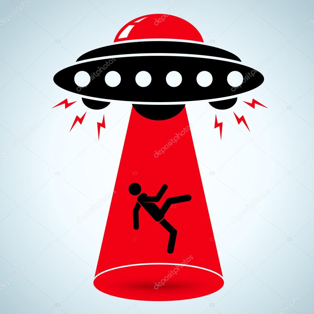 Illustration of an alien abduction Stock Vector Image by ©serazetdinov #114673846 Illustration of an alien abduction Stock Vector Image by ©serazetdinov #114673846