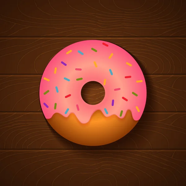 Donut — Stock Vector