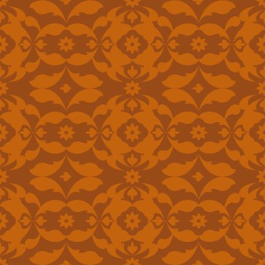 soyut çiçek desenli