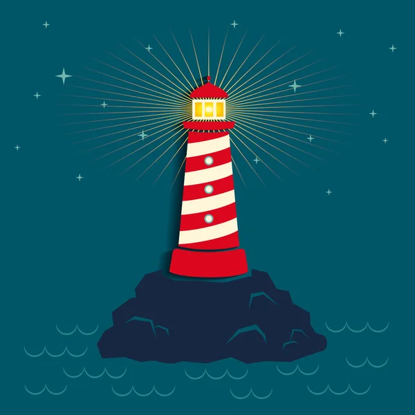 Lighthouse — Stock Vector