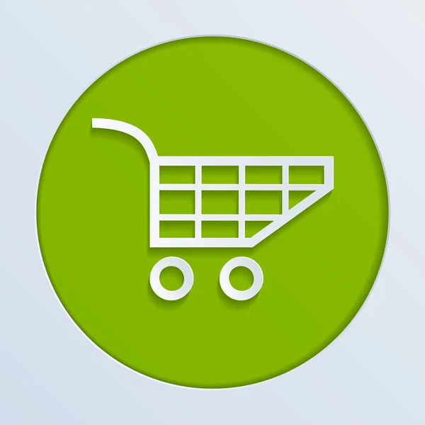 Carrito de compras — Vector de stock