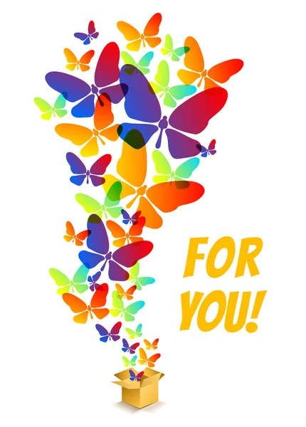 Butterflies — Stock Vector