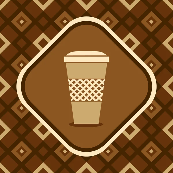 Bögre kávét — Stock Vector