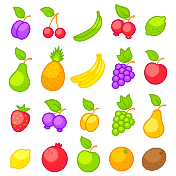 Φρούτα νωπά — Διανυσματικό Αρχείο