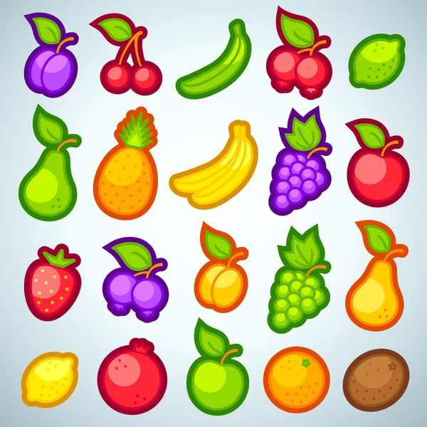 新鮮な果物 — ストックベクタ