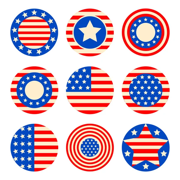 Symbole USA — Wektor stockowy