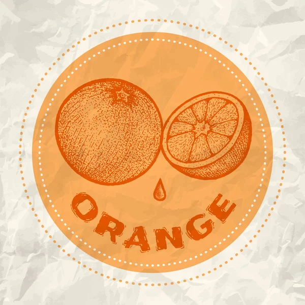 Oranje — Stockvector