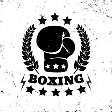 Vintage boks logosu