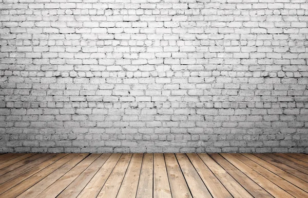 Old white brick wall — Stock Photo, Image