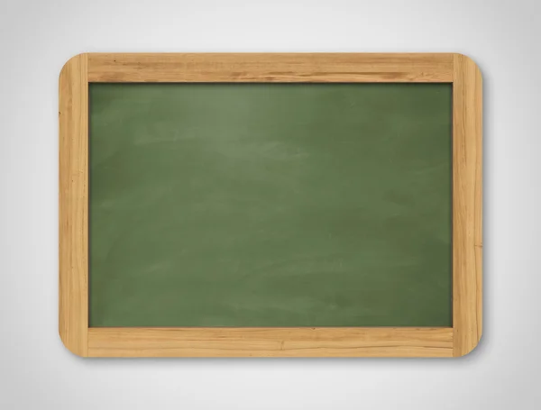 Blank green chalkboard. Background and texture. — Stock Photo, Image