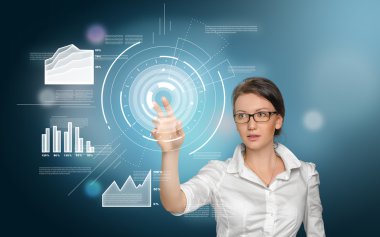 Sunum modern dijital ekran nedeniyle yapılan