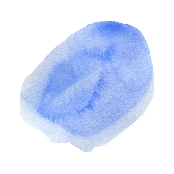 Блакитний фон аквареллю — стокове фото