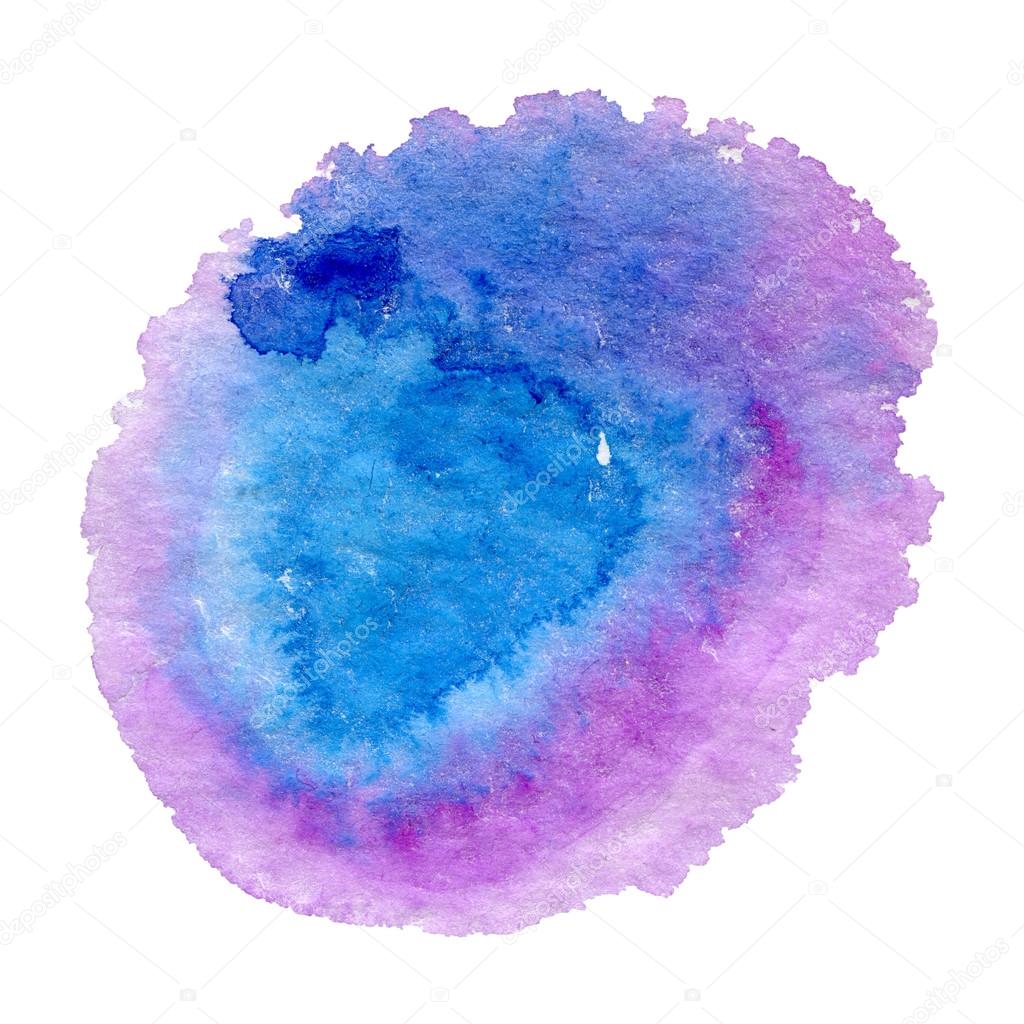 Blue violet watercolor background — Stock Photo © Yunaco #110766578