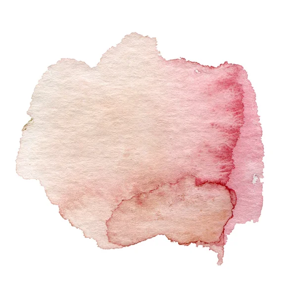 Fundo aquarela rosa — Fotografia de Stock