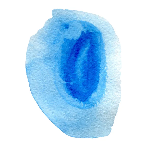 흰색에 분리되어 있는 푸른색 배경 — 스톡 사진