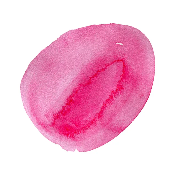 Sulu boya pembe beyaz izole