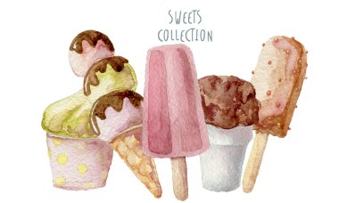 Suluboya dondurmalar