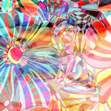 Soyut suluboya arkaplanı