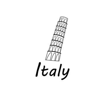 İşareti Leaning Tower of Pisa