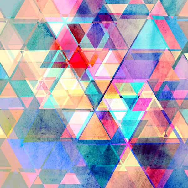 abstract watercolor geometric background