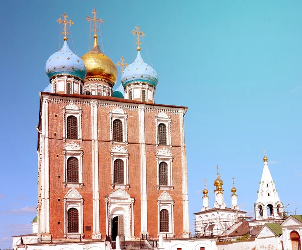 Ryazan Kremlin kiliseleri — Stok fotoğraf