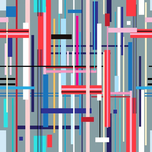 Graficzny wzór geometryczny pasków — Wektor stockowy