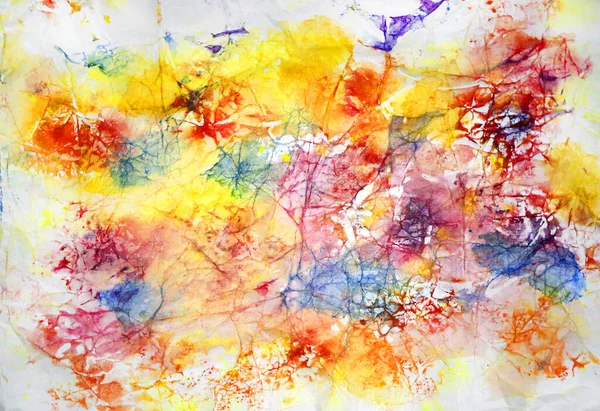 Kleurrijke Stropdas Kleurstof Patroon Abstracte Achtergrond Abstract Aquarel Wazig Tinten — Stockfoto