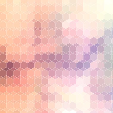 parlak soyut desen çokgenler