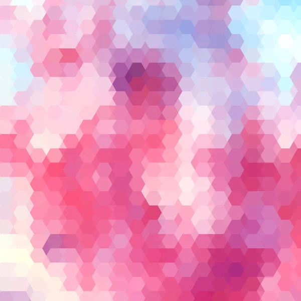 Heldere abstracte patroon veelhoeken — Stockvector