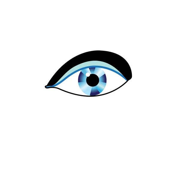 Sign eyes — Stock Vector