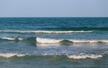 Birçok dalgalar deniz