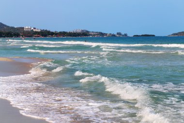 Fotoğraf parlak tropikal plaj