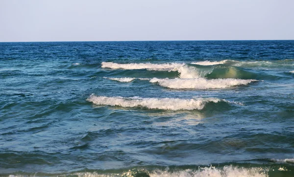 Foto onde blu — Foto Stock