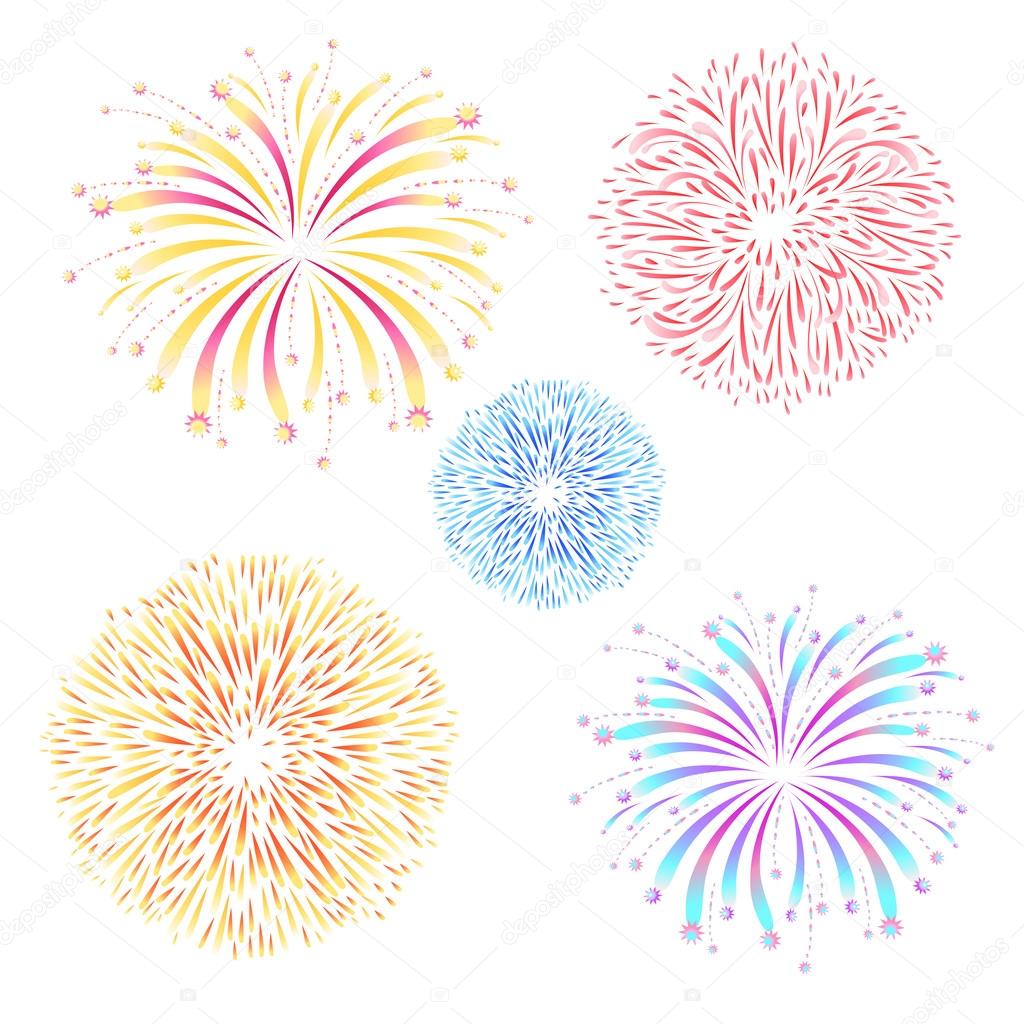 colorful fireworks 