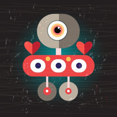 bir robot ile komik aşk