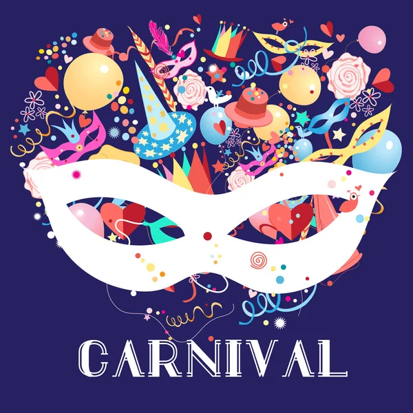 Fundo do Carnaval —  Vetores de Stock