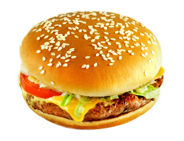 Sabrosa hamburguesa — Foto de Stock