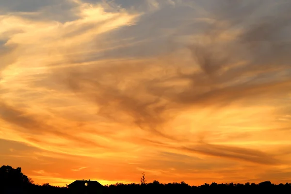 Beautiful sunset — Stock Photo, Image