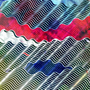 güzel arka plan dalgalar ile