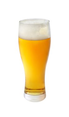 Bir bardak light bira.