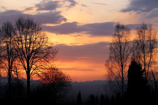 Foto Sonnenuntergang Himmel — Stockfoto