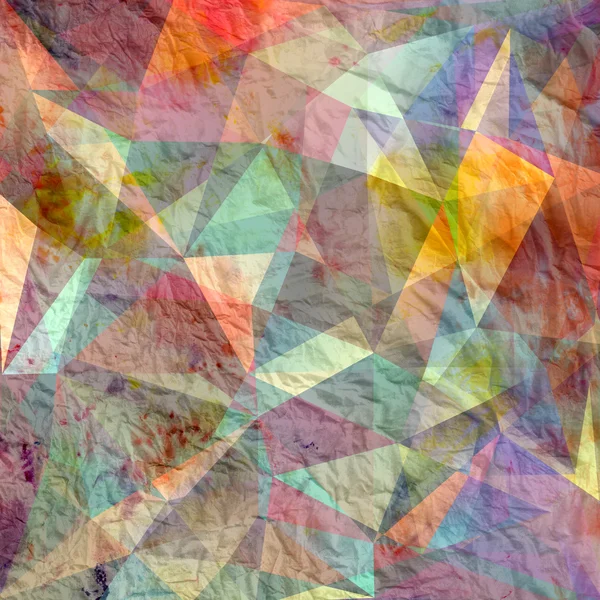Abstrakter Hintergrund von Dreiecken — Stockfoto