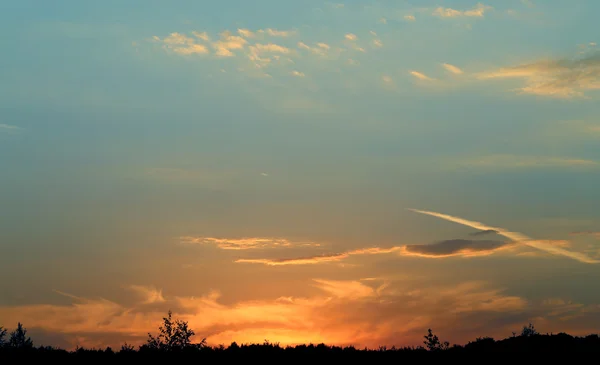 Schöner Sonnenuntergang — Stockfoto