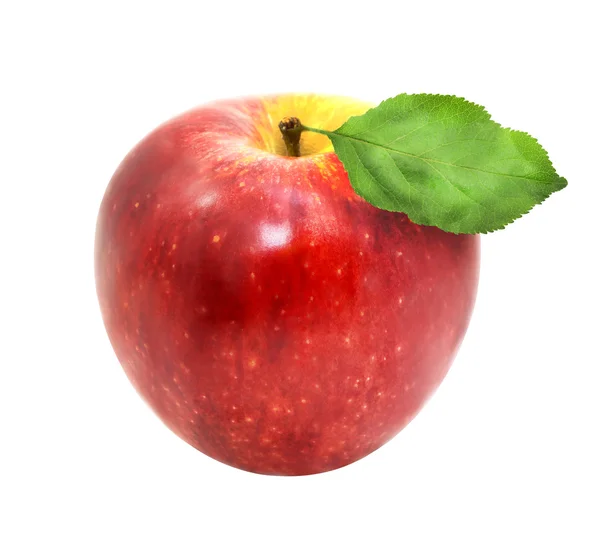 Delicious fresh red apple — Stockfoto
