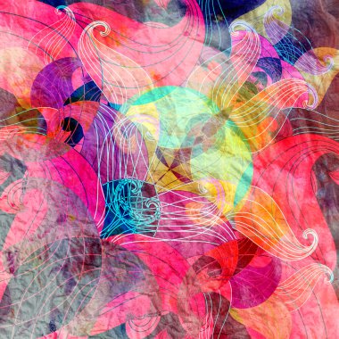 Suluboya soyut arkaplan