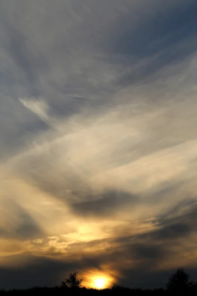 Photo sunset sky — Stock Photo, Image