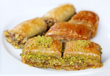 lezzetli Türk baklava